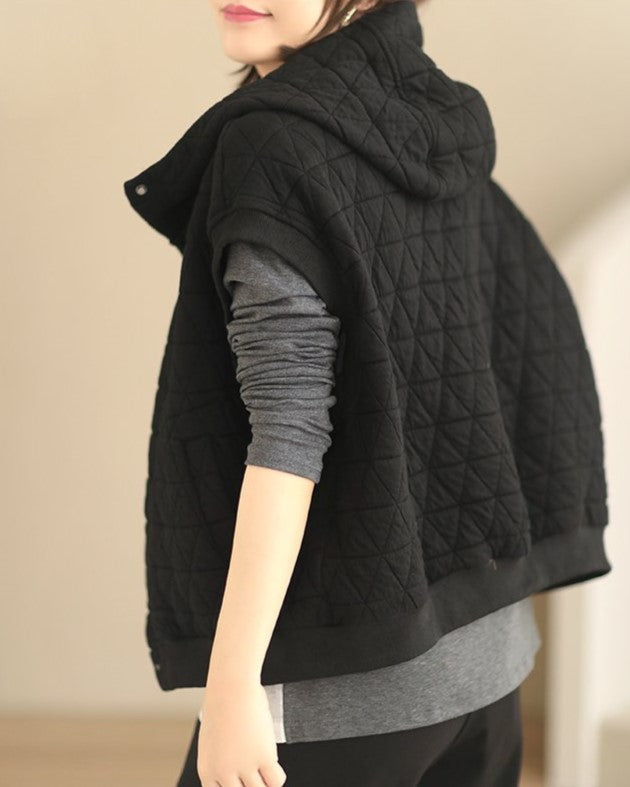 Livia | Gilet Sportivo Invernale con Cappuccio da Donna