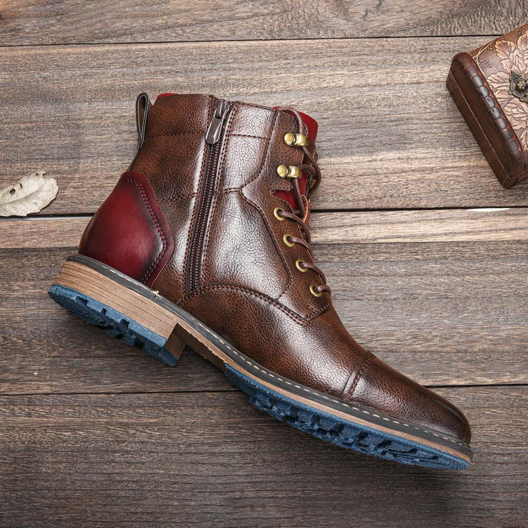 Niklas | Elegante und bequeme Herrenstiefel aus echtem Leder