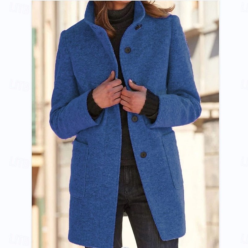 Felicity | Cappotto Elegante a Collo Alto