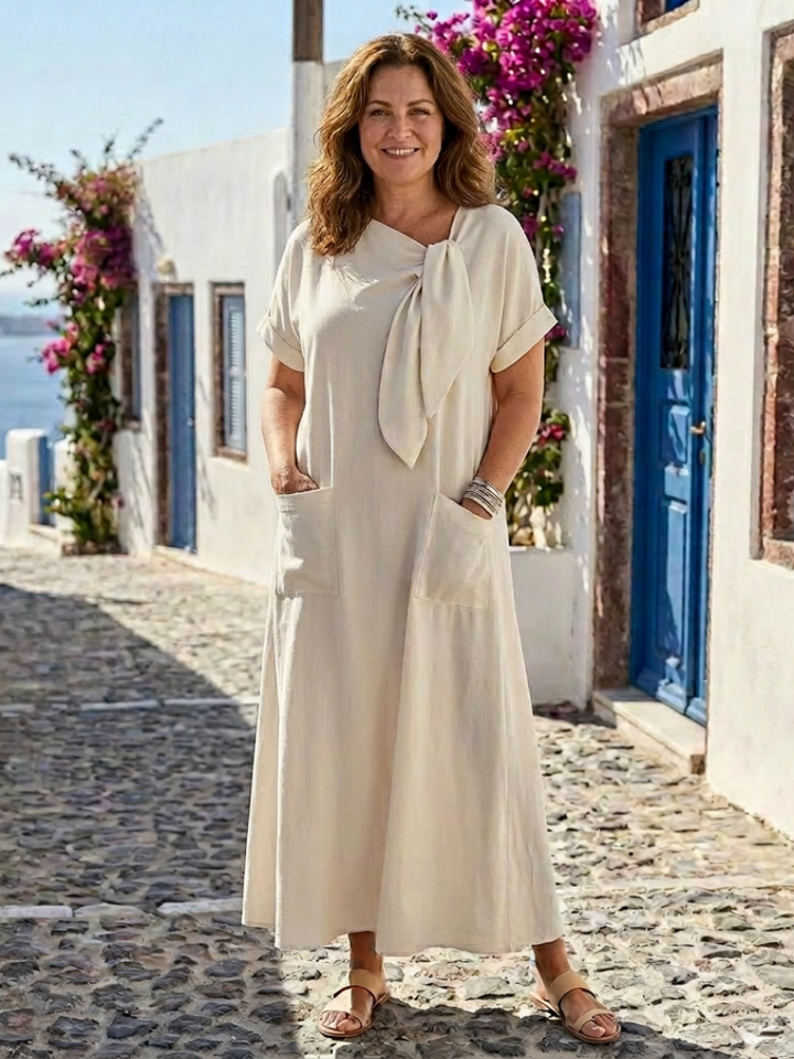 Elowyn | Maxi Dress – Comfortable Relaxed Fit with Pockets