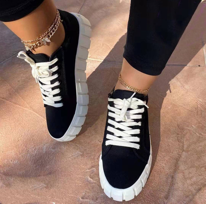 Lucy | Sneakers ortopediche con zeppa alla moda e di tendenza