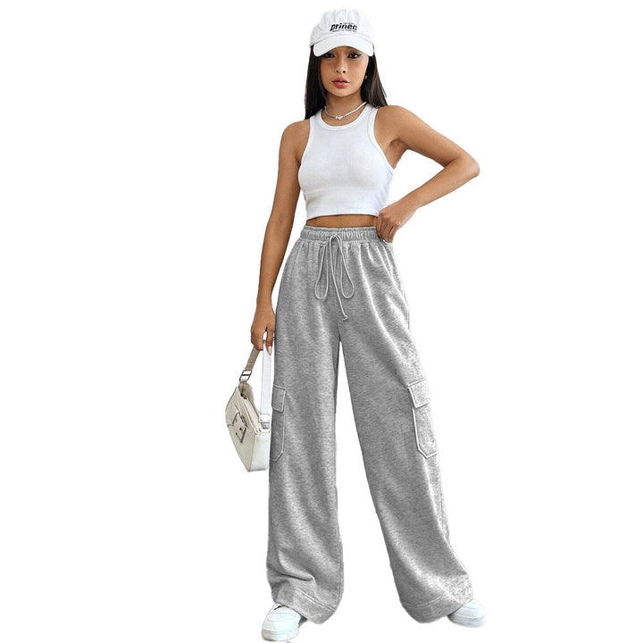Isabella | Elegante und bequeme Cargohose mit weitem Bein