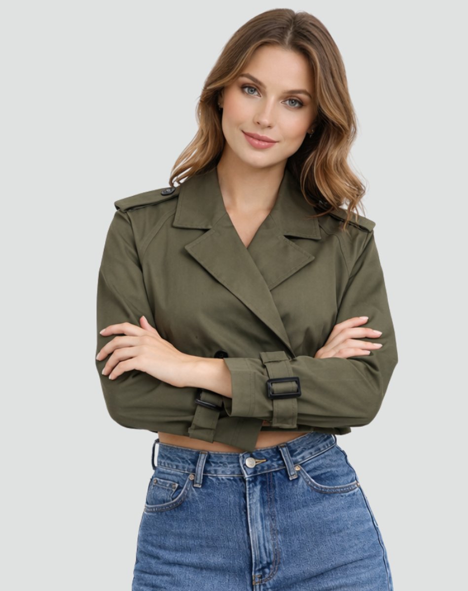 Alice | Short and elegant trench coat