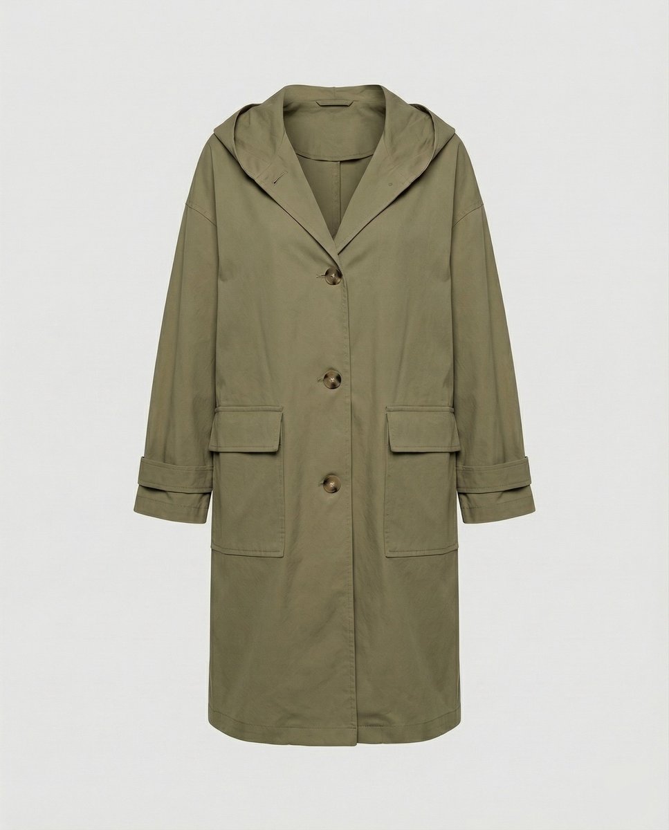 Katharina | Lässiger und wasserdichter Damen-Trenchcoat