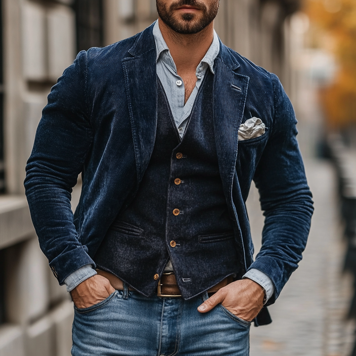 Leonardo | Completo Uomo Vintage con Blazer