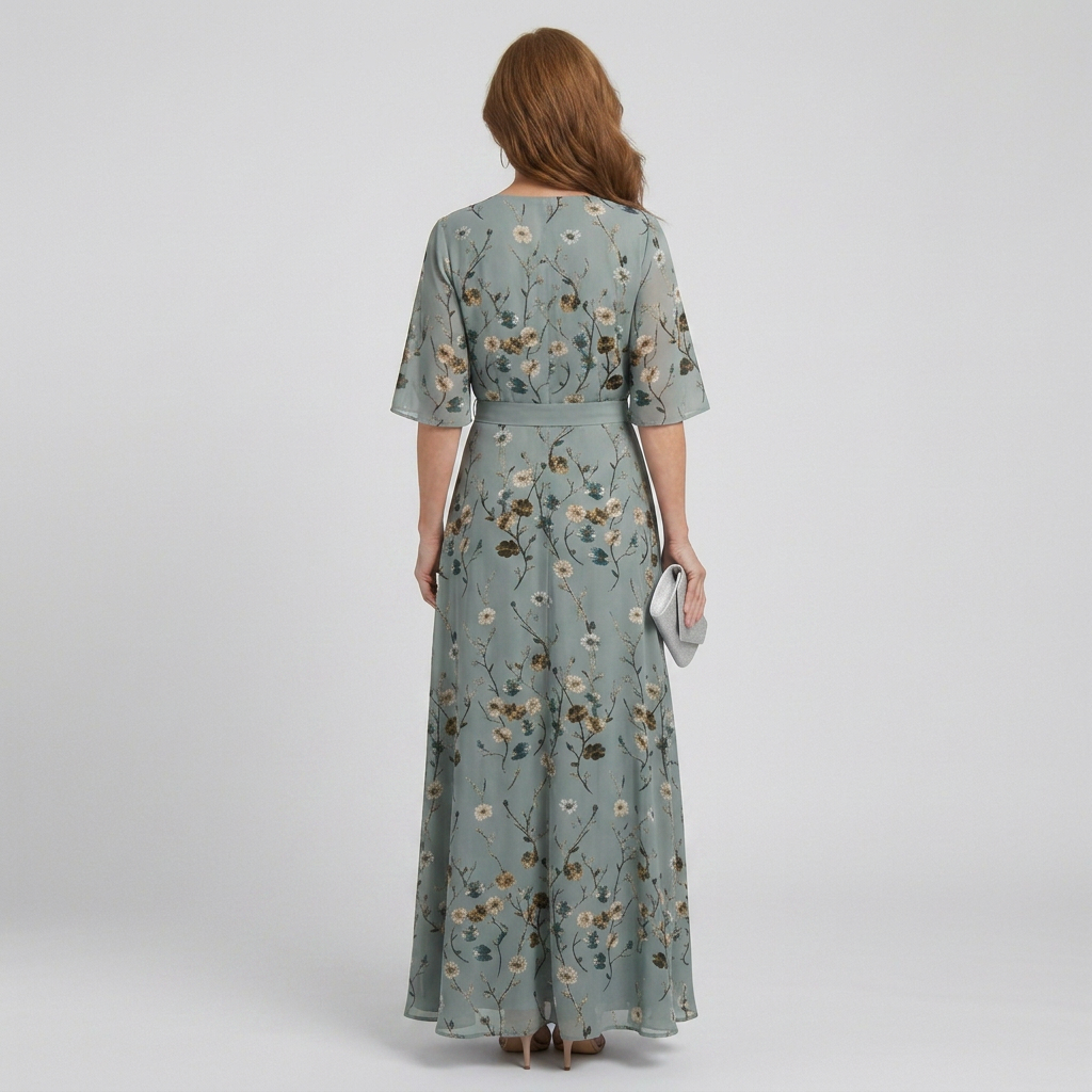 Selora | Maxi Dress – Halter Bloom Flow Style