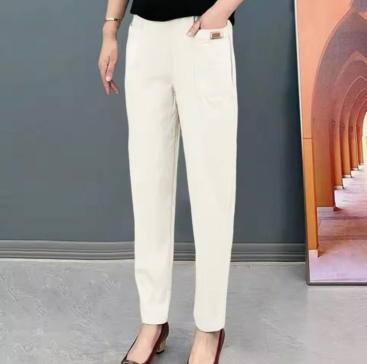 Kelley | Casual Cotton Pants – Everyday Comfort for Women