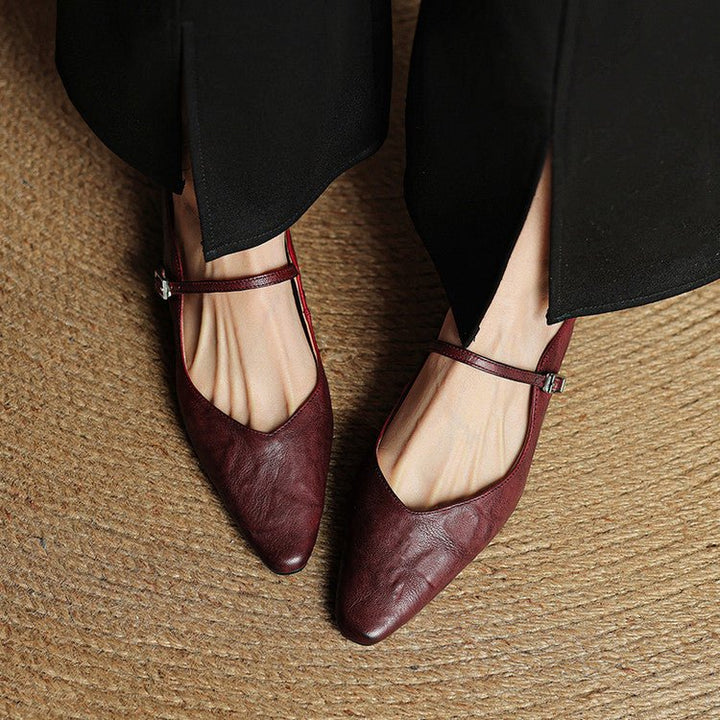 Valentina | Mules Eleganti in Vera Pelle