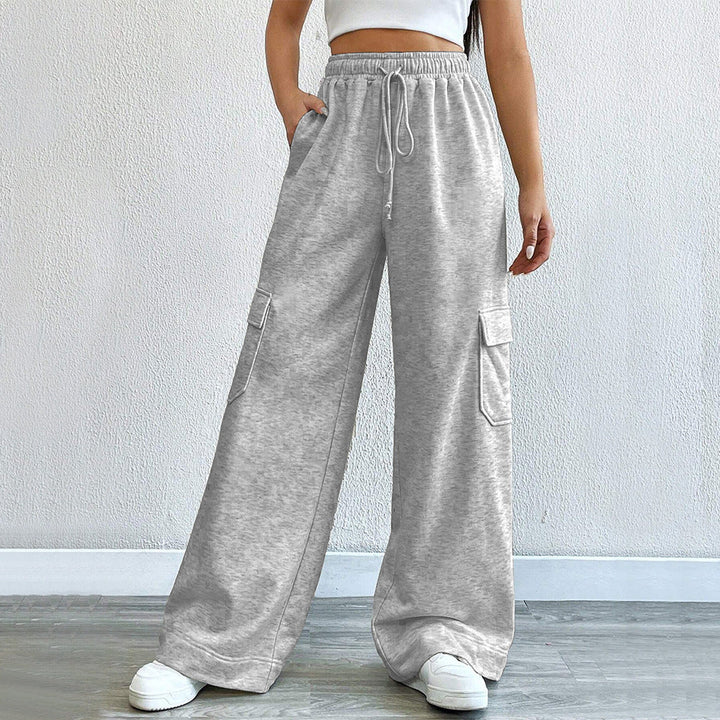 Isabella | Elegante und bequeme Cargohose mit weitem Bein