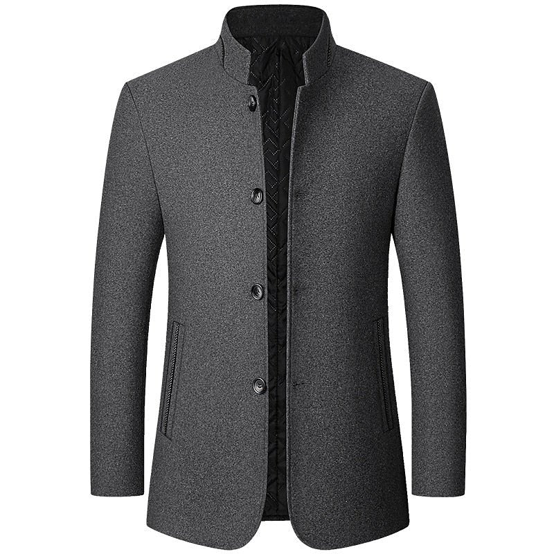 Gregory | Cappotto Stand-Collar Elegante