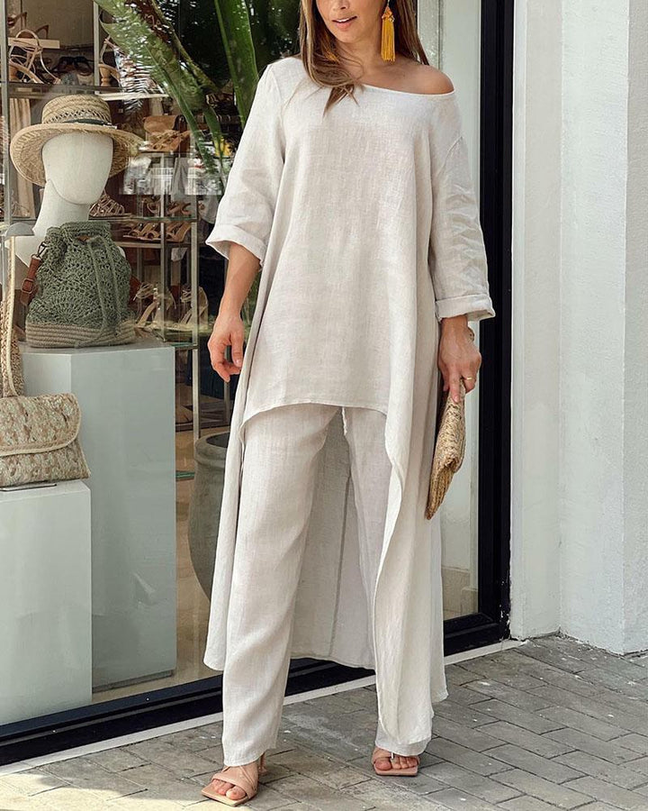 Victoria | Elegante e raffinato completo estivo a due pezzi