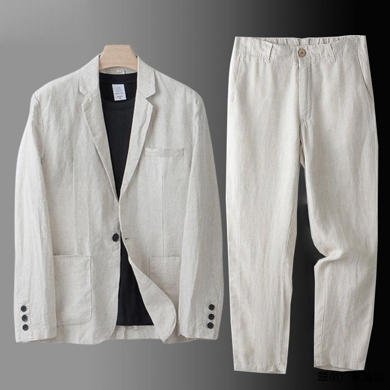 Stefan | Blazer in lino da uomo estivo ed elegante