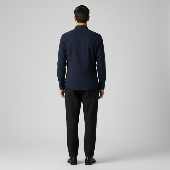 Carolos | Comoda camicia a tinta unita da uomo