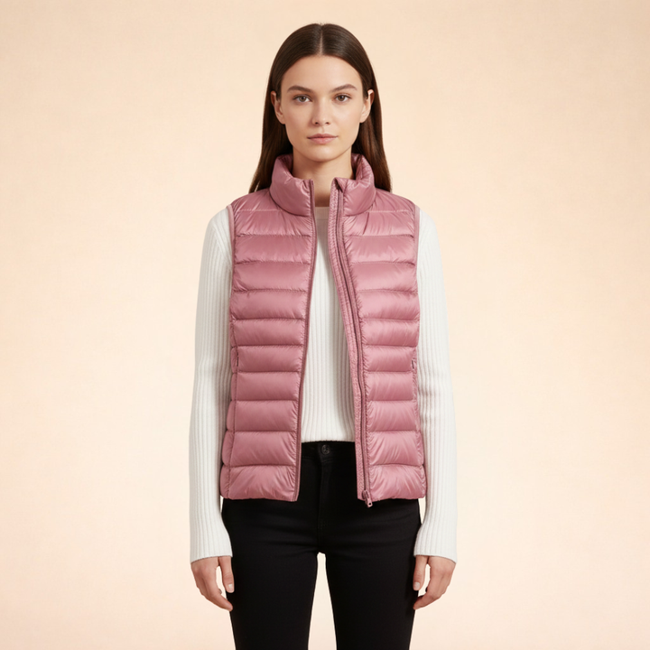 Benilde | Gilet in piuma ultraleggero e caldo