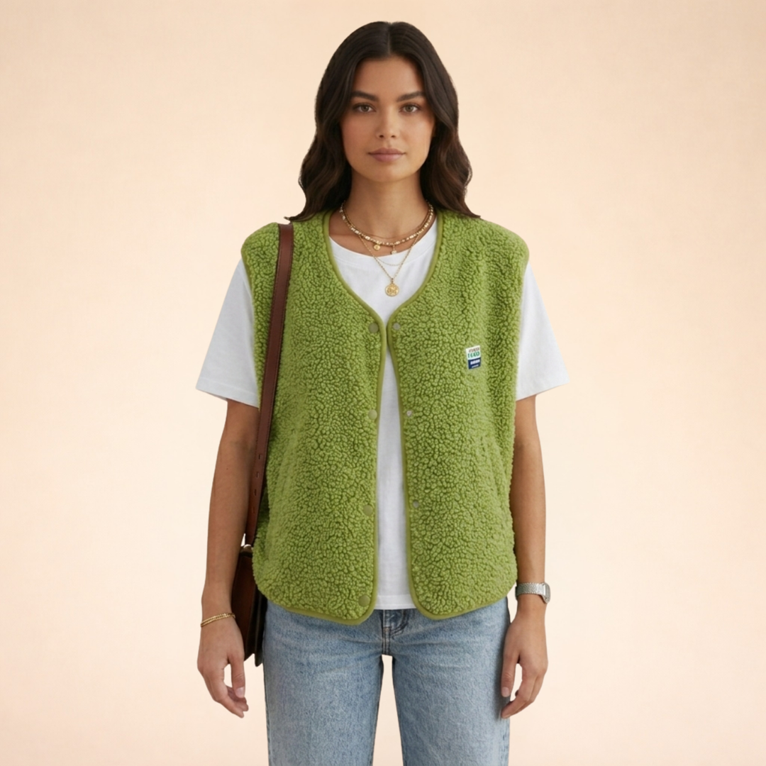 Tullia | Elegante e comodo gilet in pile