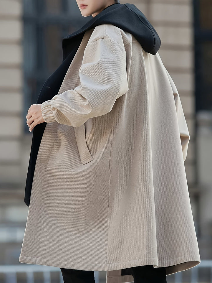 Harrison | Cappotto Longline con Cappuccio Elegante