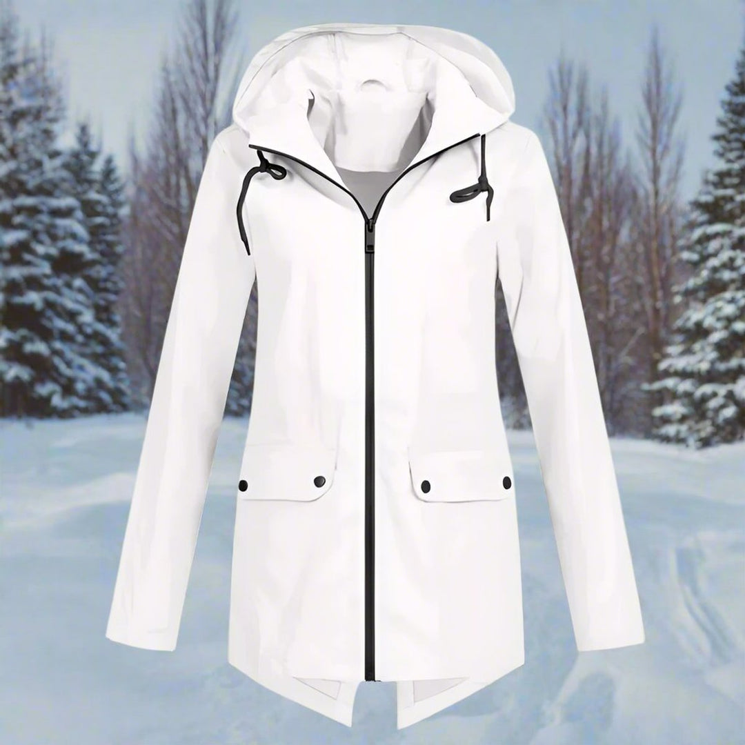 Daniela | Wasserdichte Jacke mit verstellbarer Kapuze