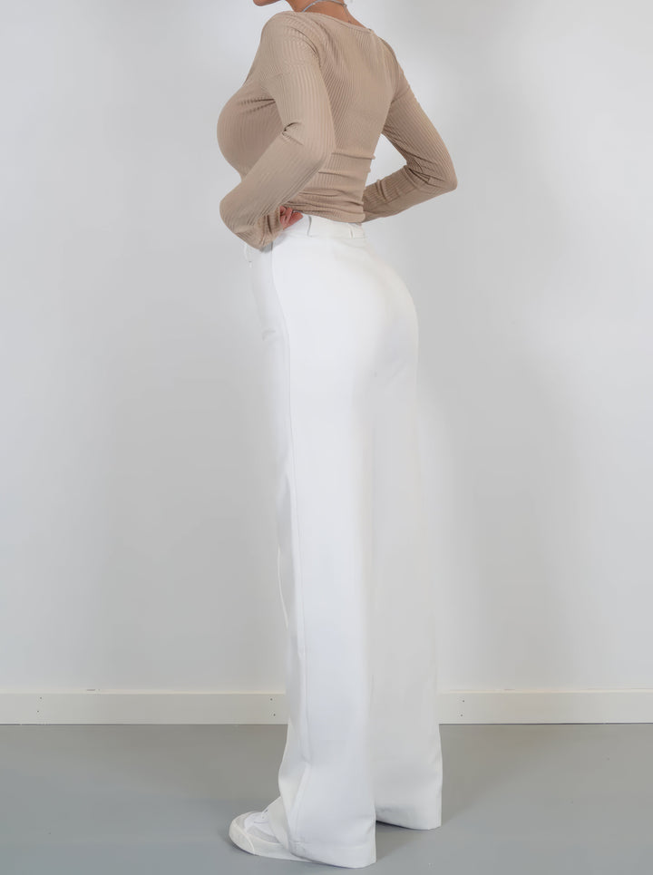 Sophia | Pantaloni casual a gamba larga eleganti e comodi