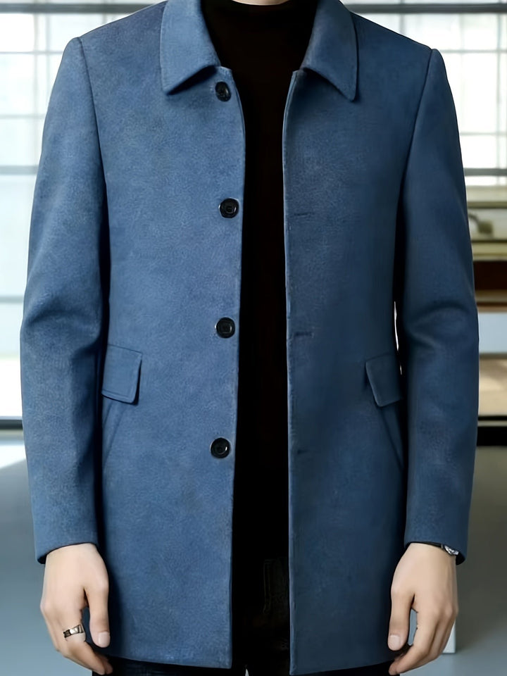 Gerard | Cappotto Single-Breasted Elegante