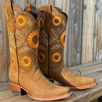 Giulia | Einzigartige und farbenfrohe Cowboystiefel mit weitem Schaft