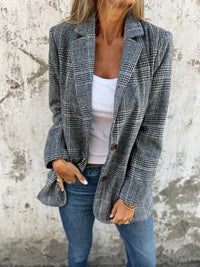 Emma | Blazer a quadri comodo e casual