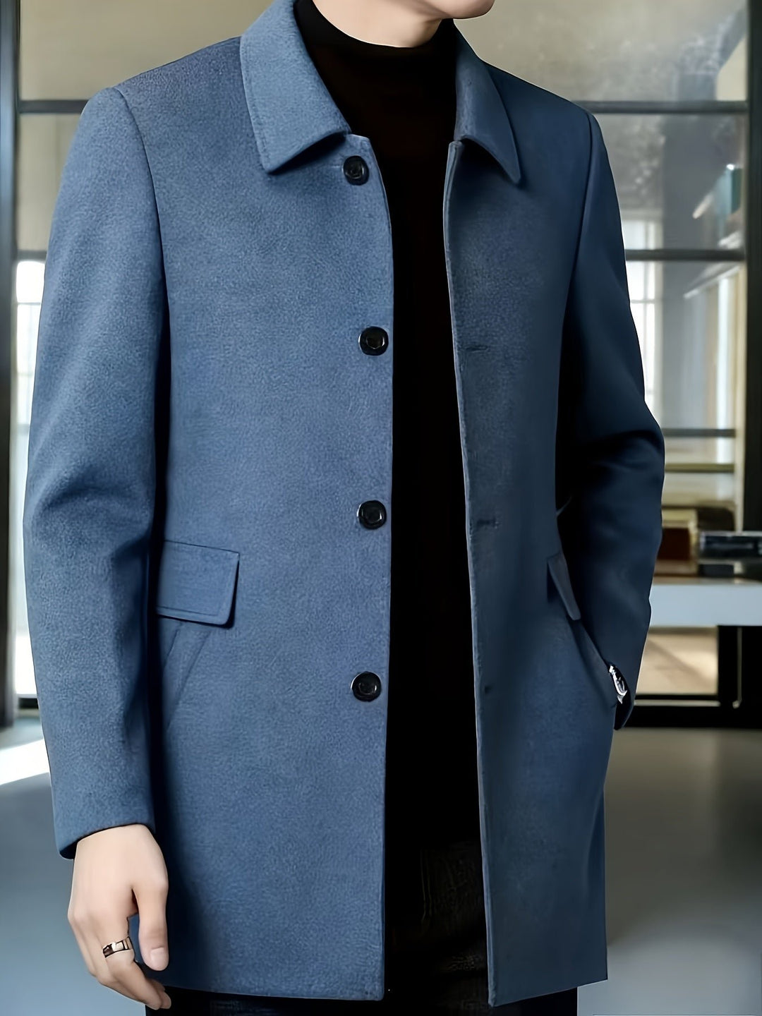 Gerard | Cappotto Single-Breasted Elegante