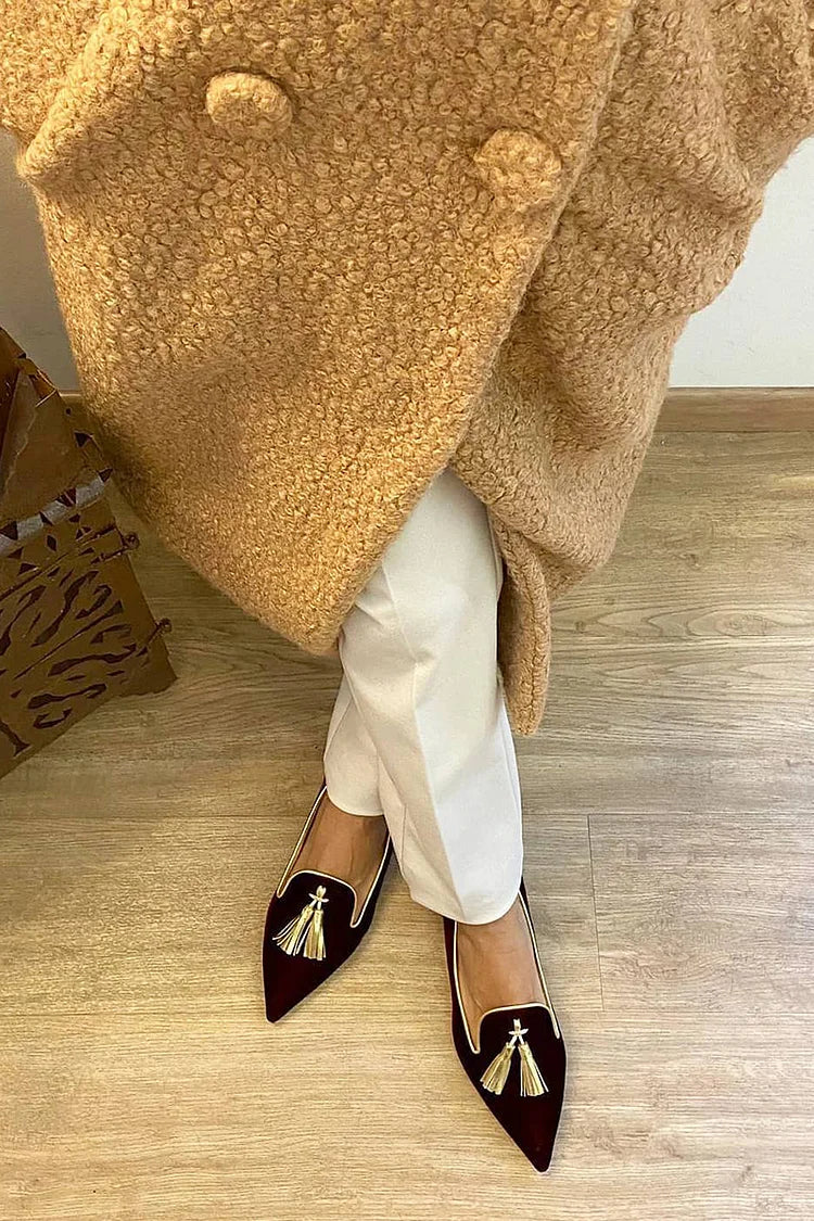Laura | Mocassini Donna con Nappine dal Fascino Classico