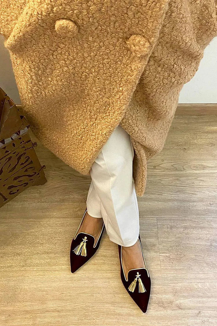 Laura | Mocassini Donna con Nappine dal Fascino Classico
