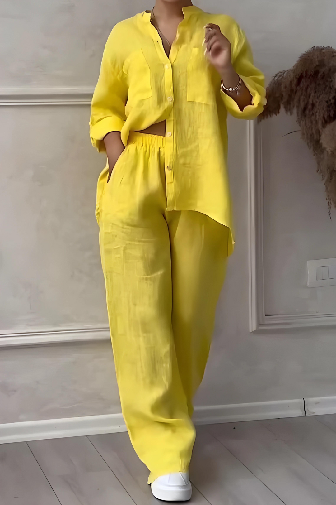 Sofia | Chic and Comfortable Linen Two-Piece Set