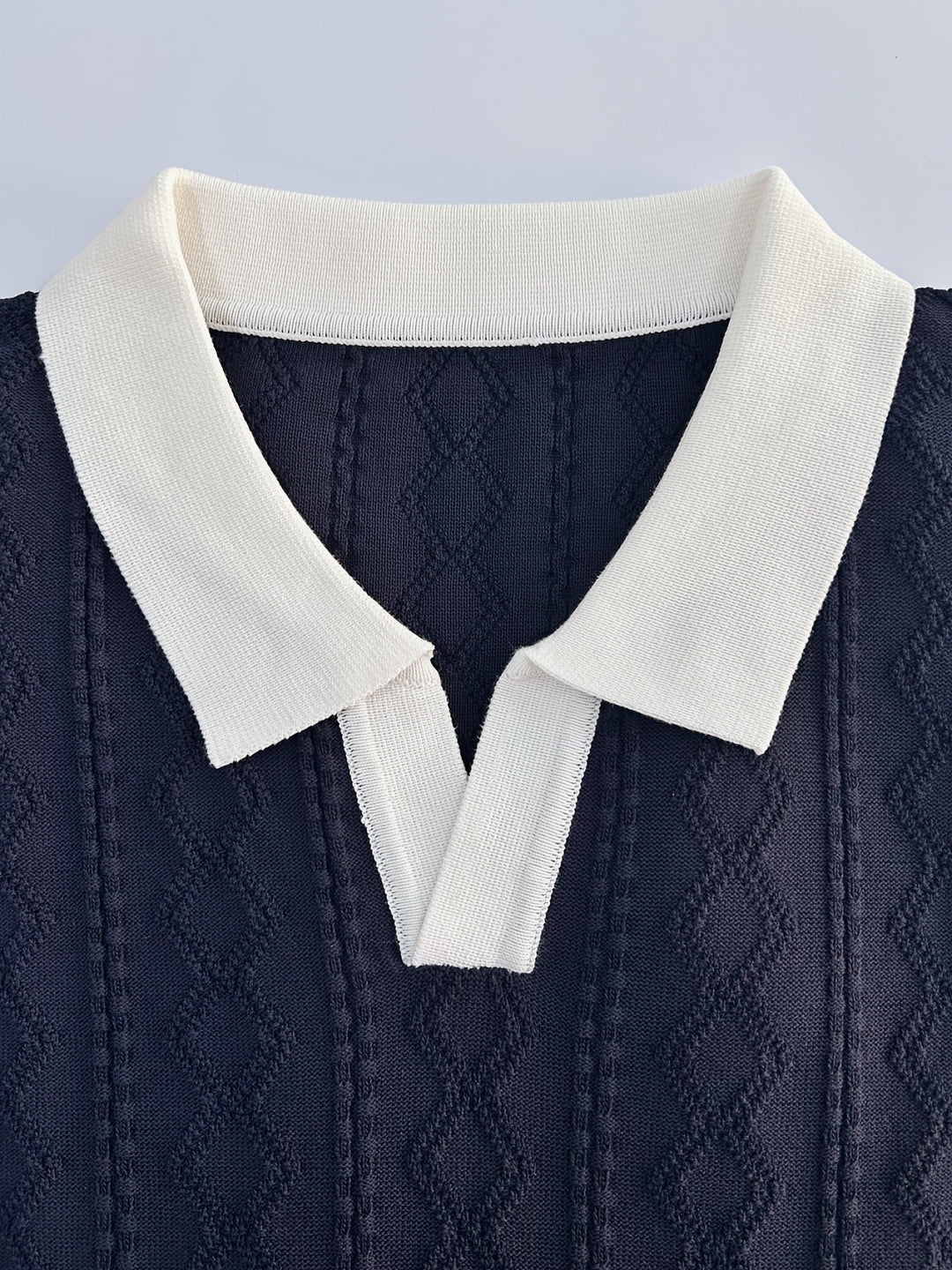 Barrett | Polo Shirt a Righe con Collo a Contrasto
