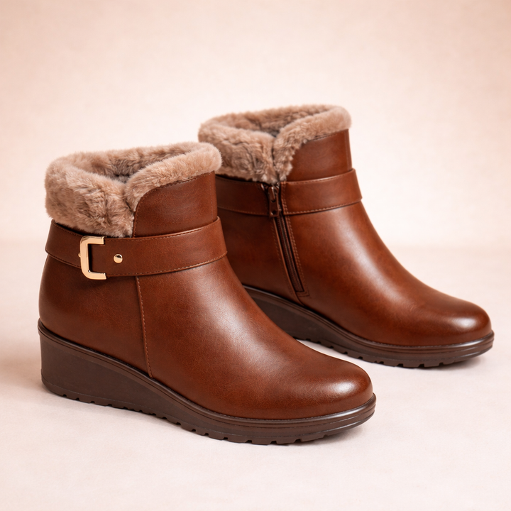 Eva | Stivali ortopedici invernali in pelle