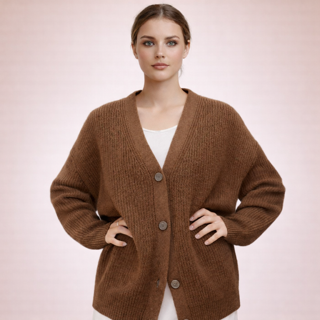 Abelina | Cardigan invernale classico e comodo