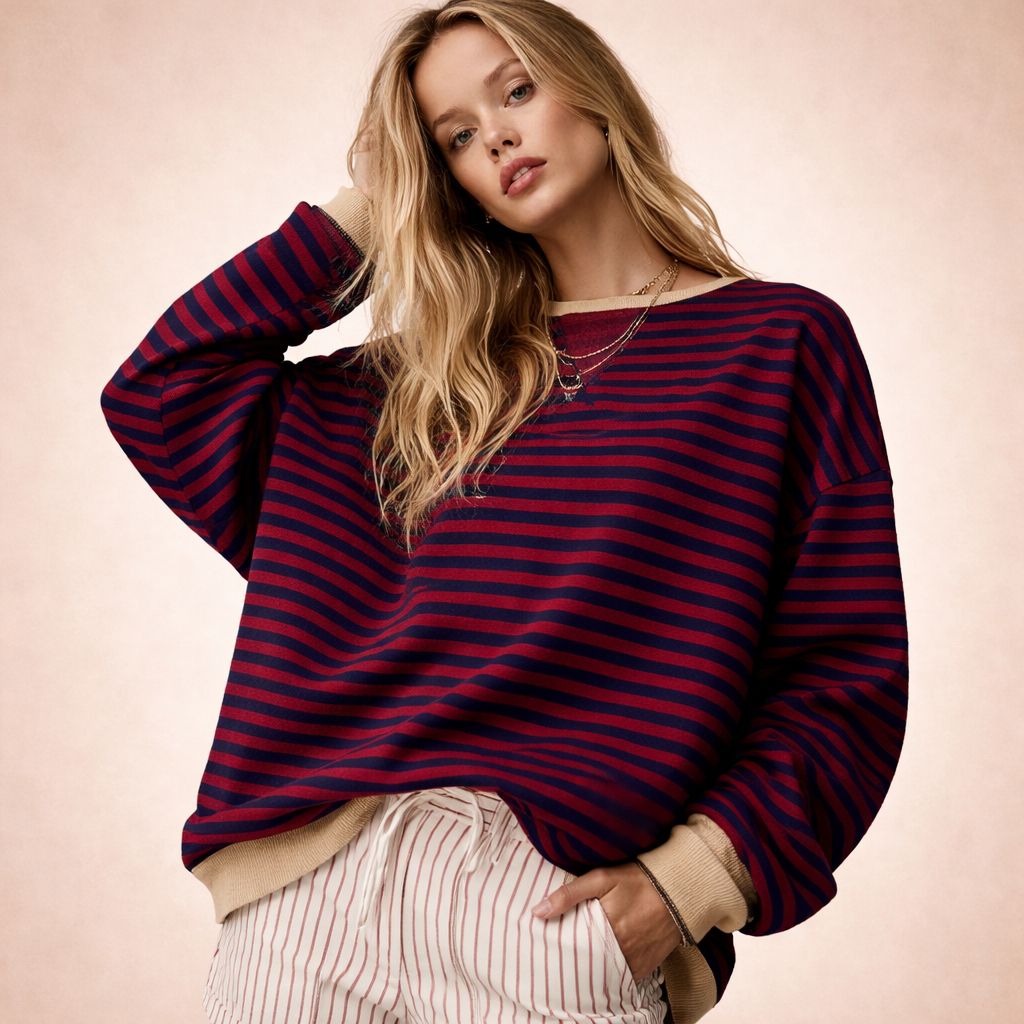 Giulia | Felpa Oversize Moderna e Confortevole per Donna