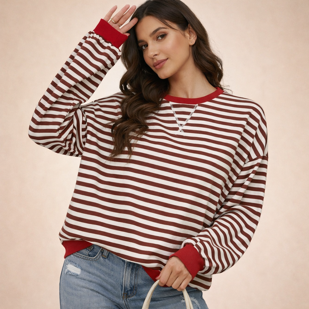 Giulia | Felpa Oversize Moderna e Confortevole per Donna