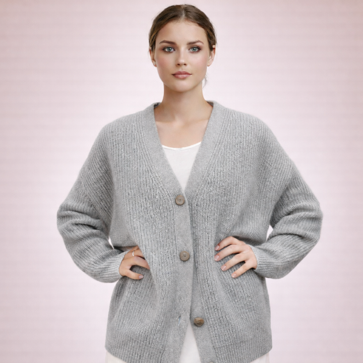 Abelina | Cardigan invernale classico e comodo