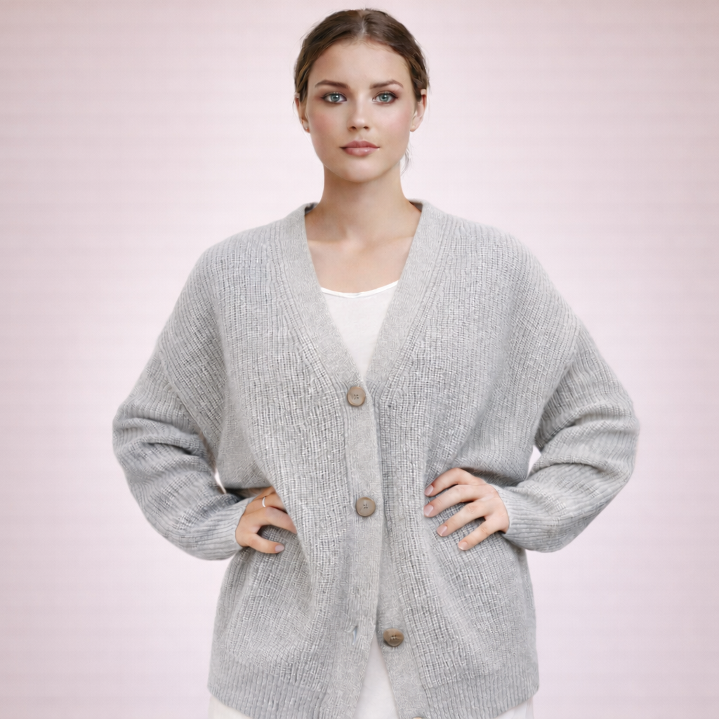 Abelina | Cardigan invernale classico e comodo