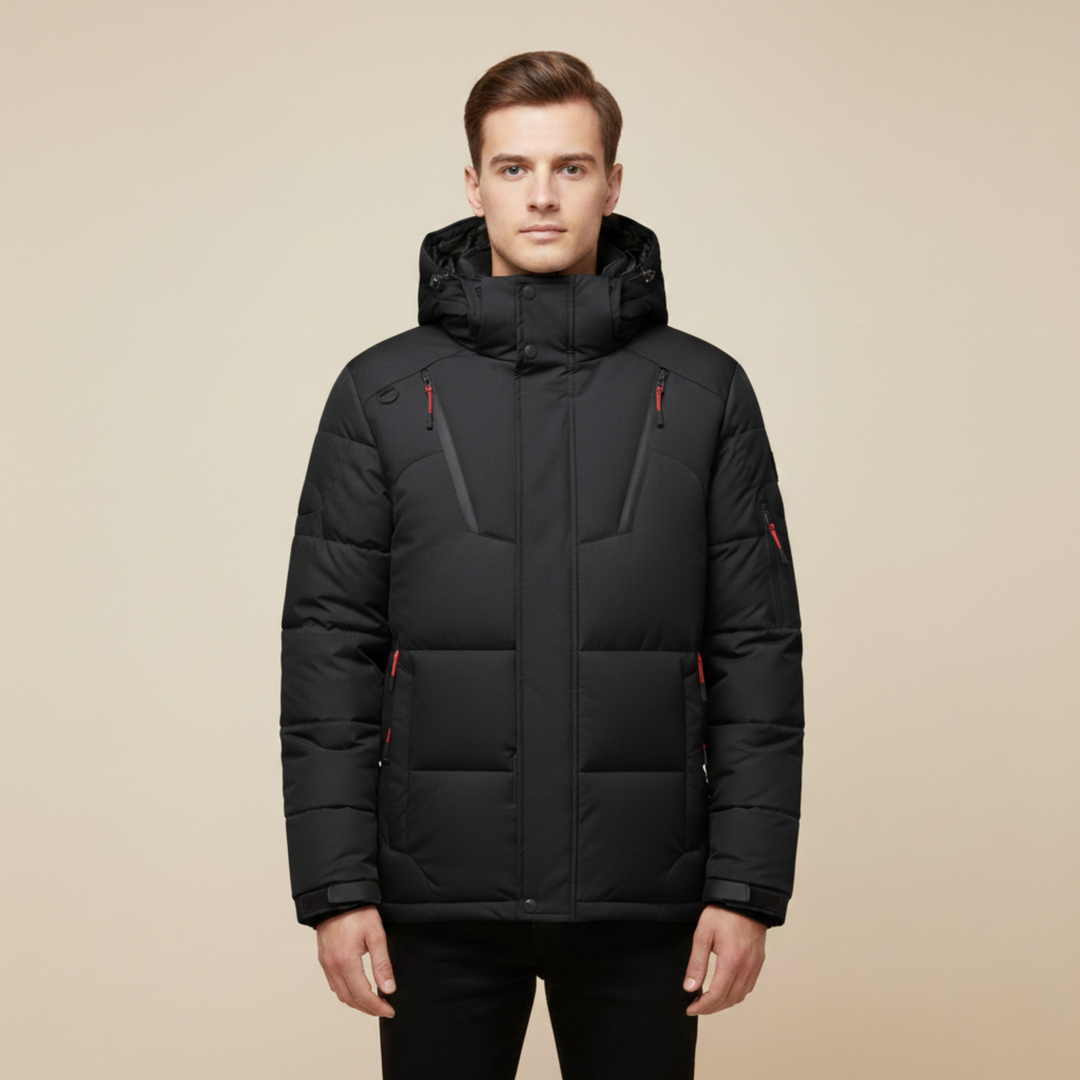 Alfio | Elegant and water-repellent down jacket