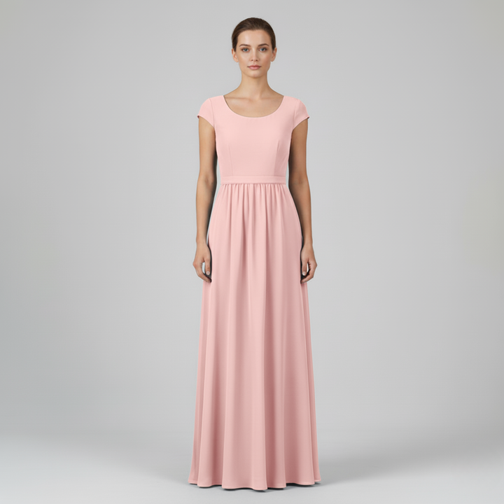 Manon | Elegante abito lungo fluido