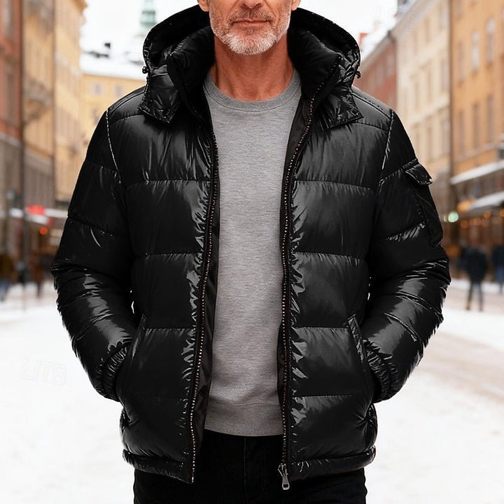 Carson | Giacca Puffer Isolata con Cappuccio