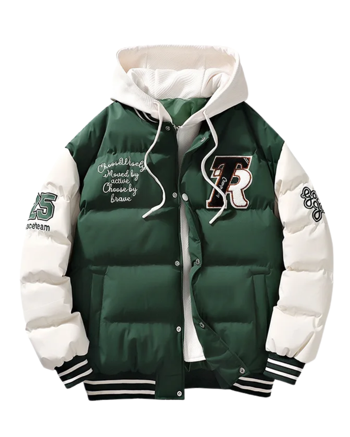 Ferro | Giacca Puffer con Cappuccio – Elegante e Calda per Uomini