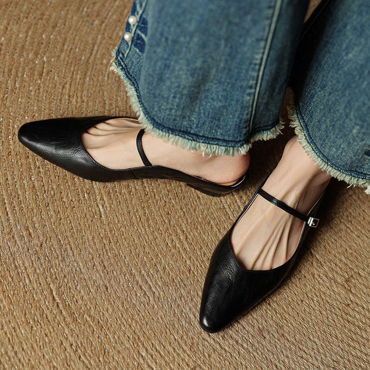 Valentina | Mules Eleganti in Vera Pelle