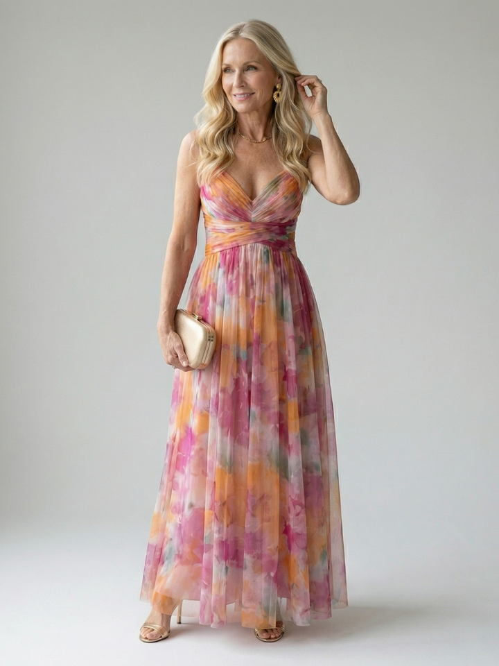 Isel | Maxi Dress – Soft Wrap Style per ogni Occasione