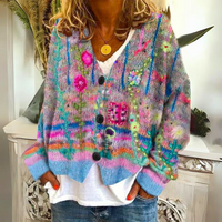 Camilla | Maglione in Maglia Colorato dallo Stile Boho
