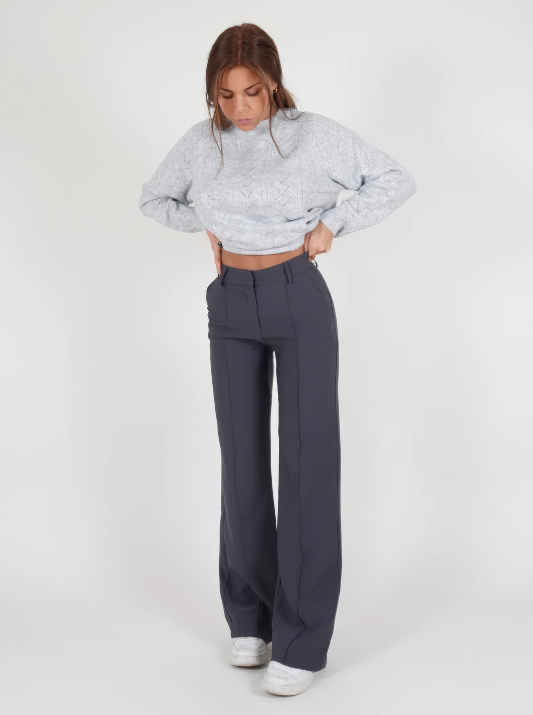 Sophia | Pantaloni casual a gamba larga eleganti e comodi