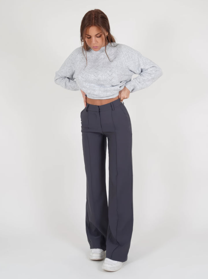 Sophia | Pantaloni casual a gamba larga eleganti e comodi