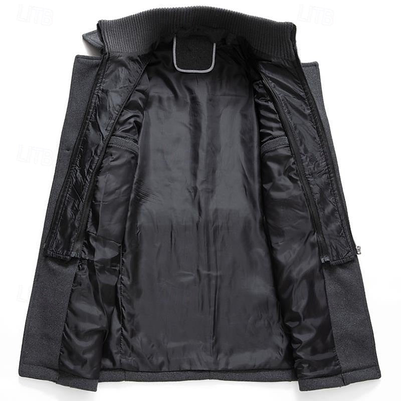Bexley | Overcoat Elegante e Rifinito per Uomini