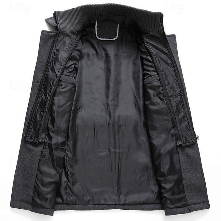 Bexley | Overcoat Elegante e Rifinito per Uomini
