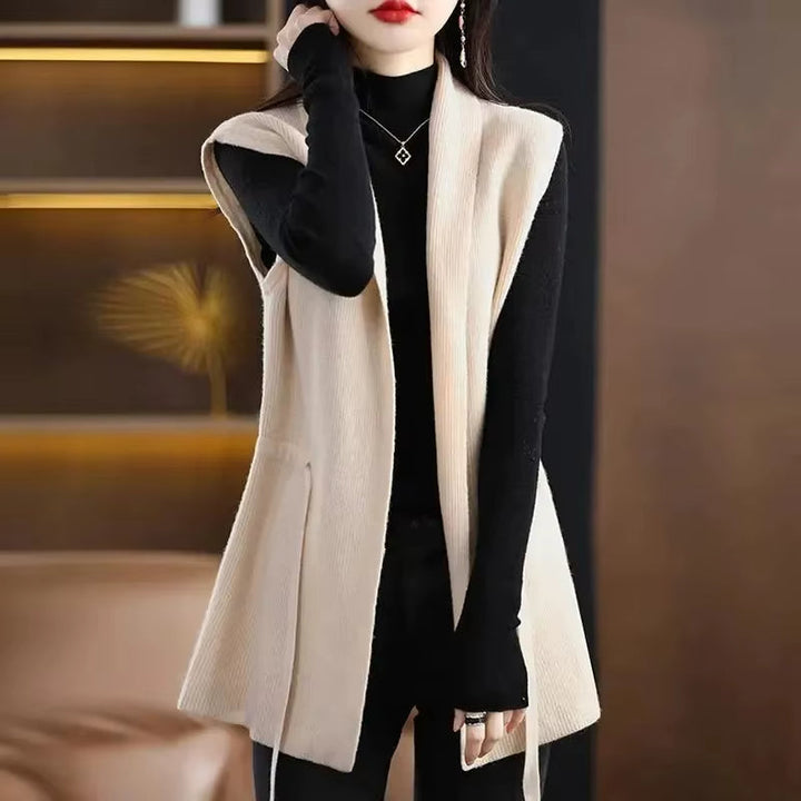 Amelia | Gilet Elegante in Pura Lana Merino