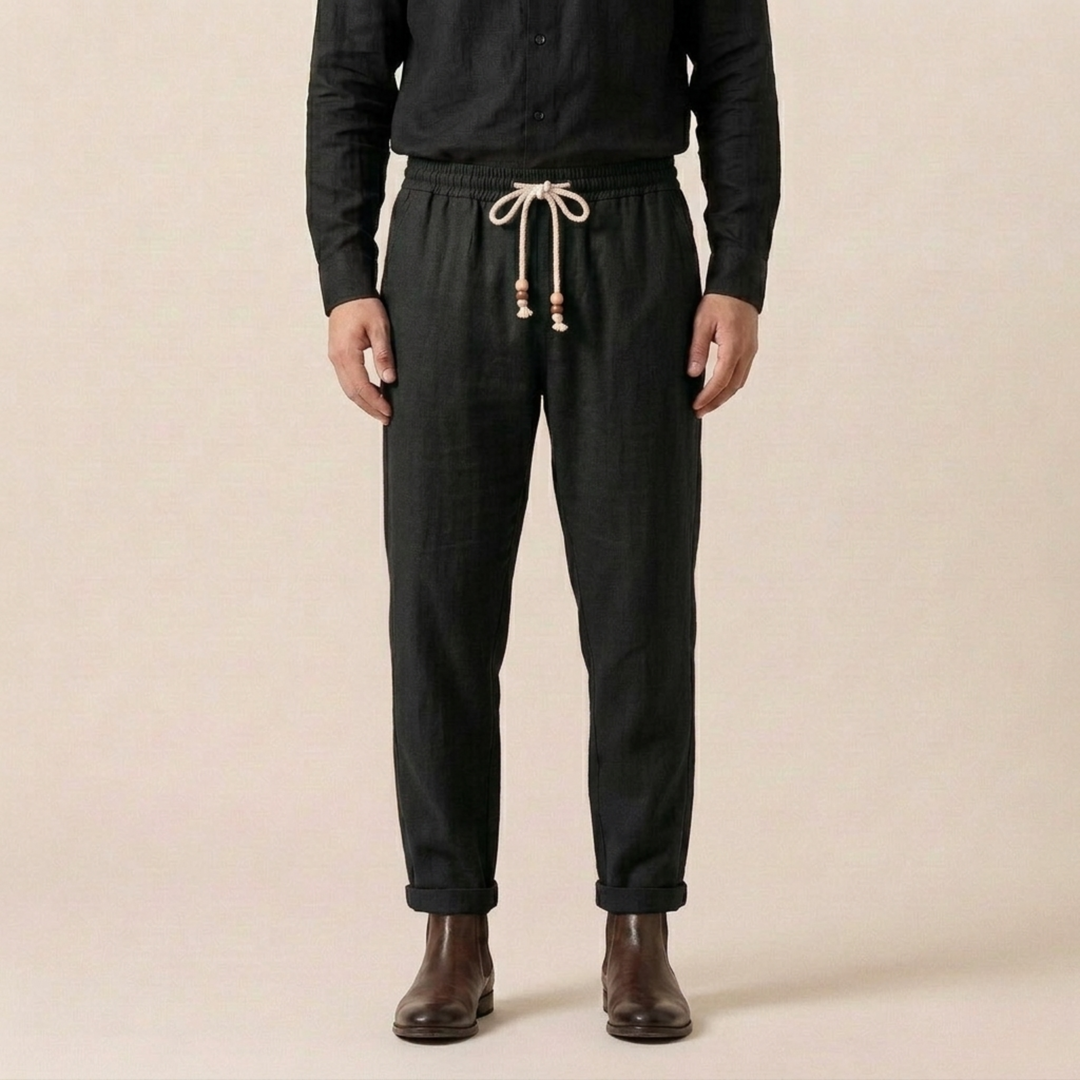 Taziano |  Pantaloni in lino leggeri e comodi