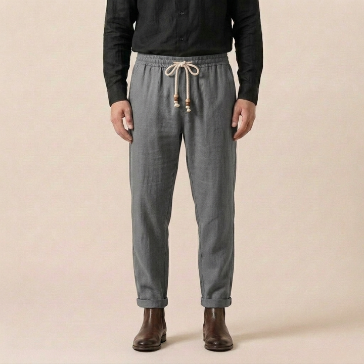 Taziano |  Pantaloni in lino leggeri e comodi